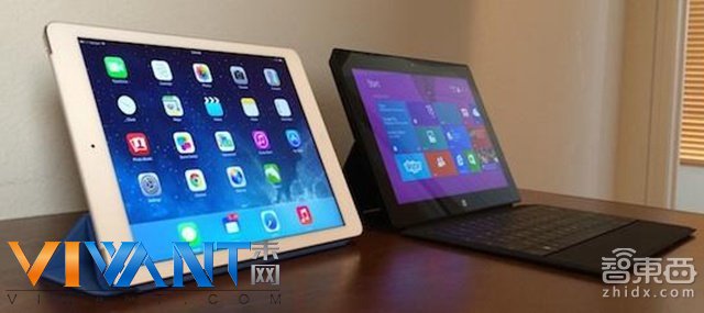 苹果 iPad 微软 Surface