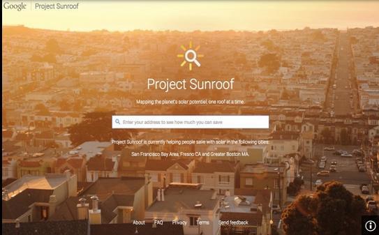 谷歌新项目：帮助你家安装太阳能