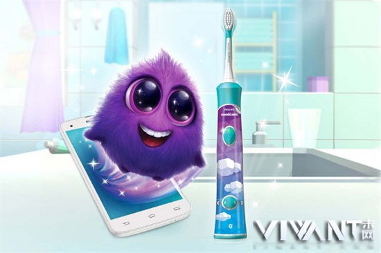 这款飞利浦智能牙刷可以教你的孩子正确刷牙