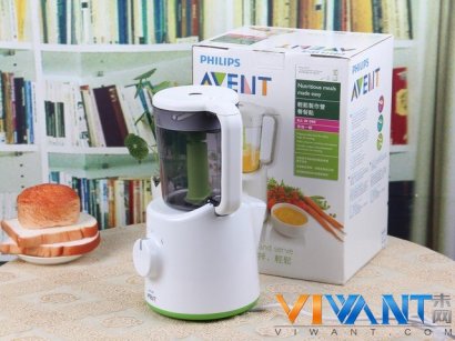 妈妈神器 飞利浦新安怡食品蒸制搅拌一体机_飞利