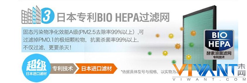 原装进口滤材 三菱空气净化器国美促销 