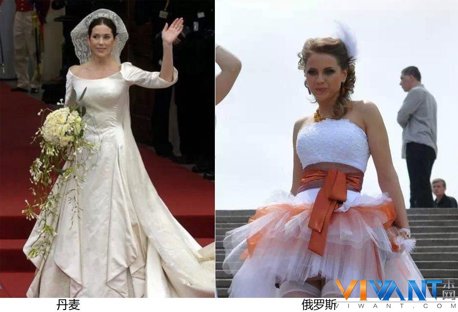 各国新娘绘成一幅画 最美的还是中国