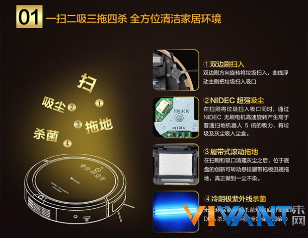 强吸力智能系统反馈 Proscenic扫地机 