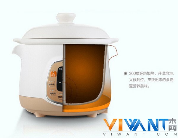 冬日煲汤养生利器 美的电炖锅双12特卖 