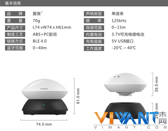 从此没有难钓的鱼 爱渔智能鱼探仪众筹 