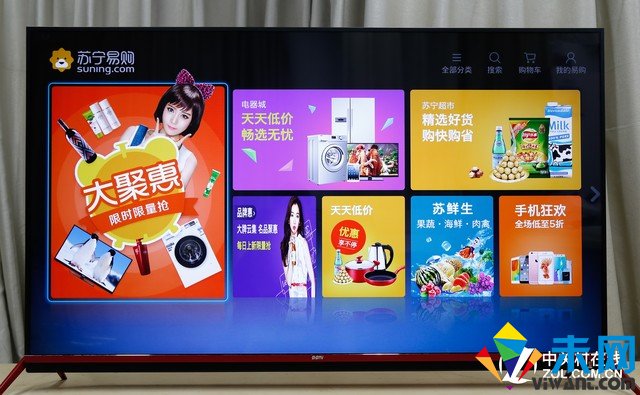 红军利物浦专属定制 PPTV65吋电视评测 