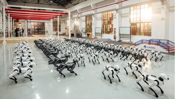 奇瑞“机械狗”千只达成!120只Argos奔向家庭、厂区与全球 -1 奇瑞“机械狗”千只达成!120只Argos奔向家庭、厂区与全球 -1