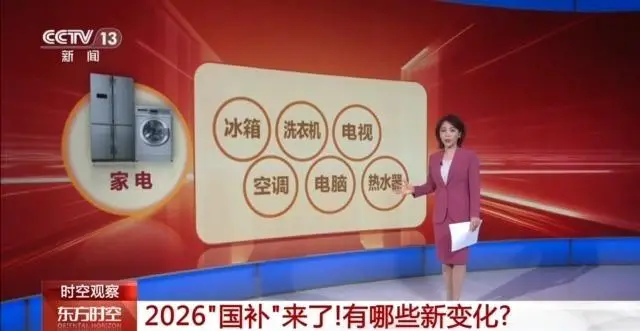 2026“国补”薅羊毛指南！家电数码最高补15%，换车补2万！快查收你的省钱攻略 -1