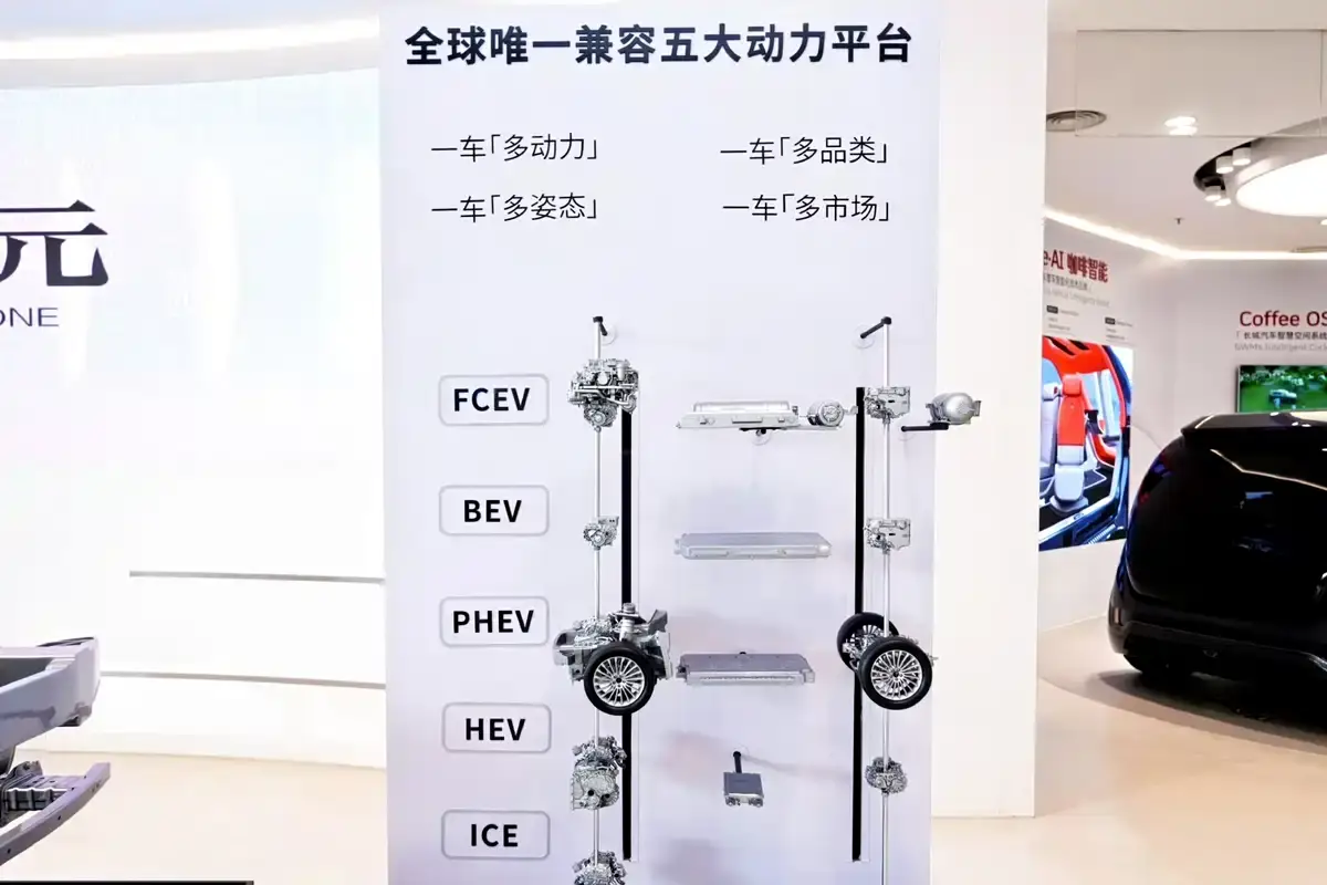 魏牌旗舰V9X曝光 保定“大旗杆”真立起来了 -1