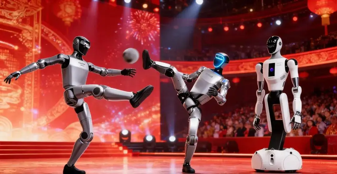 春晚机器人“大乱斗”:表面神仙打架,实则组团画饼? -1 春晚机器人“大乱斗”:表面神仙打架,实则组团画饼? -1