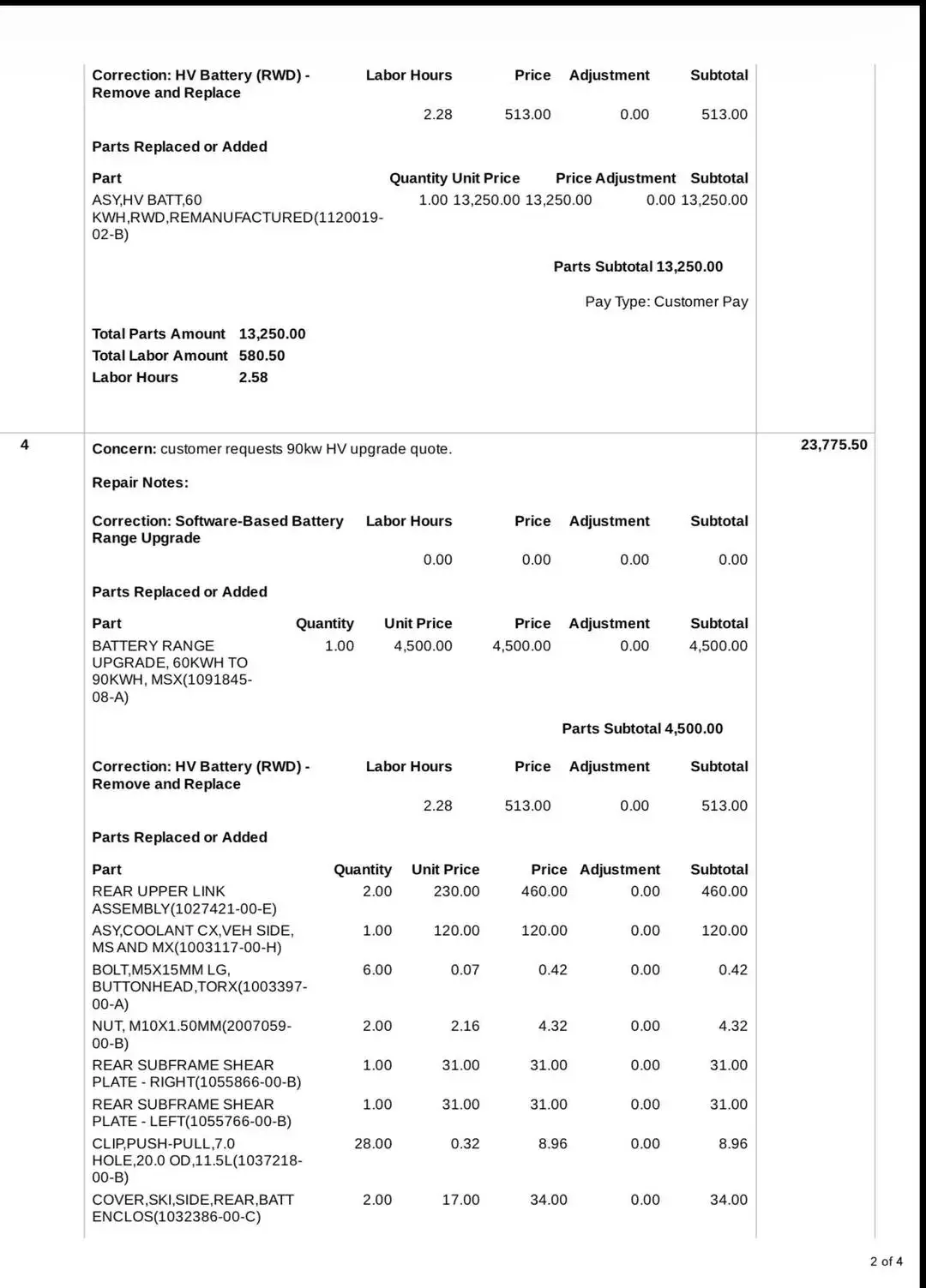 特斯拉老车主遭遇13万元“电池刺客”，换电池比买二手车还贵 -1