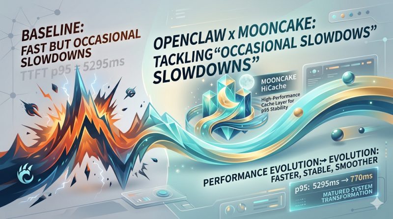 OpenClaw接入Mooncake:卡顿降幅超80%,性能和架构双革新 -1 OpenClaw接入Mooncake:卡顿降幅超80%,性能和架构双革新 -1