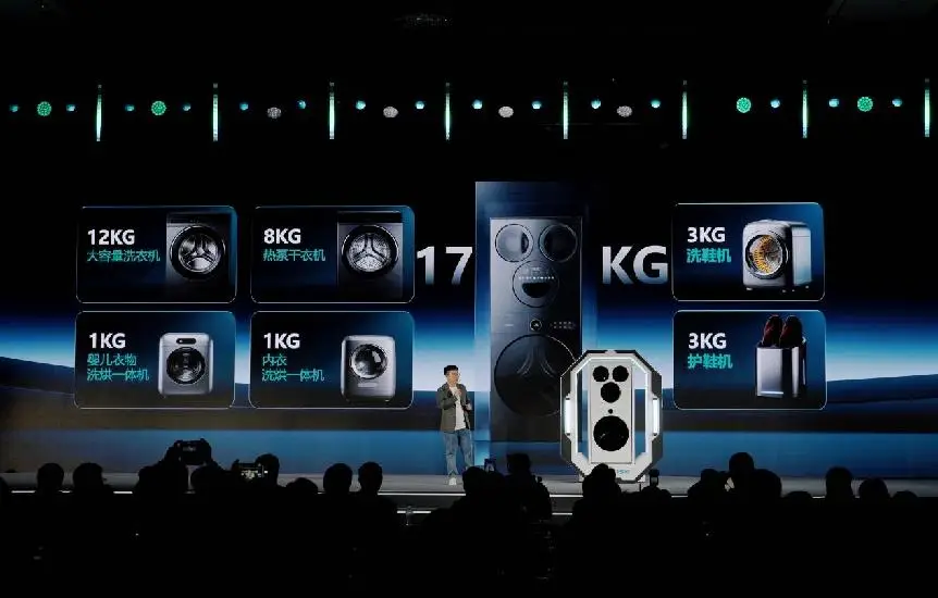 海信洗衣机推出全球首创6合1热泵洗护站，用0.5m³空间颠覆家庭健康洗护 -2