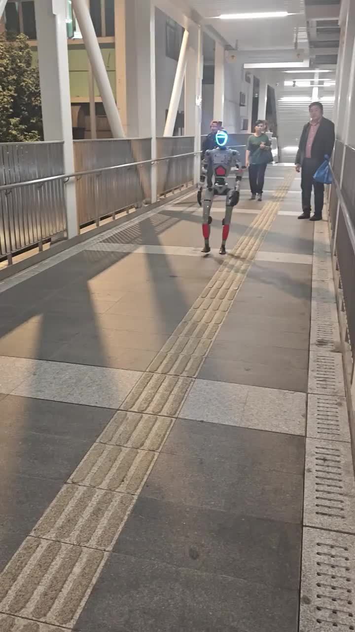 澳门机器人街头“肇事”,女子当场吓到送院!警方到场“押送”机器人 -1 澳门机器人街头“肇事”,女子当场吓到送院!警方到场“押送”机器人 -1