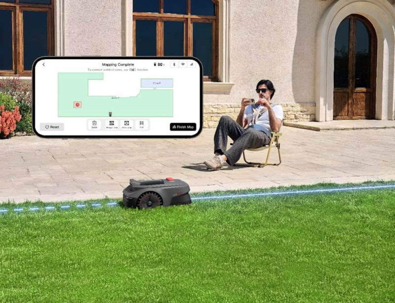 5分钟建图、夜间也能干，MOVA这款割草机把海外巨头打懵了 -1