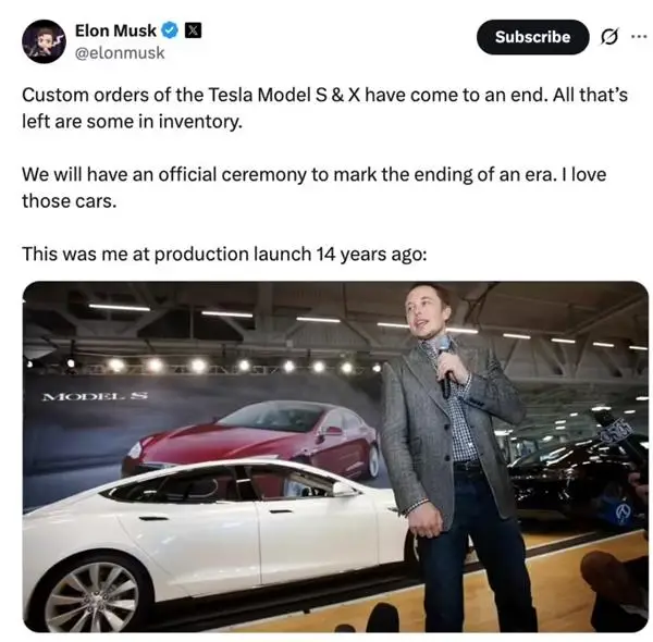 抛弃功臣、只为造机器人？特斯拉突然停售Model S/X -1