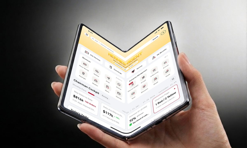 起售价5万块！Vertu Alphafold折叠屏手机，专供土豪老板 -1