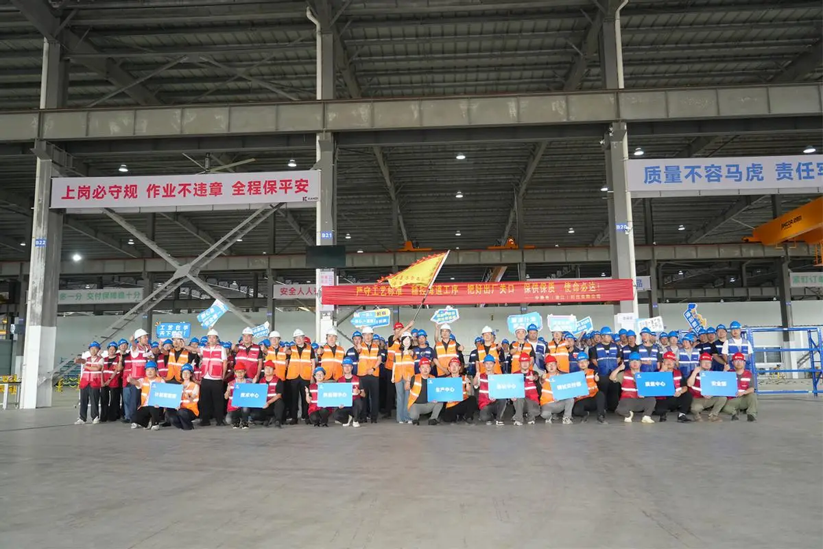 康迪科技临安换电基地正式投用 重卡换电装备迈入规模化制造时代 -3