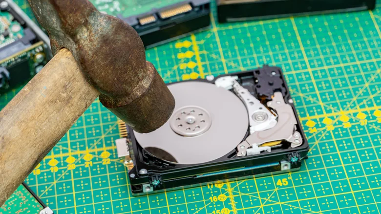 safely destroying a storage drive 1785417735